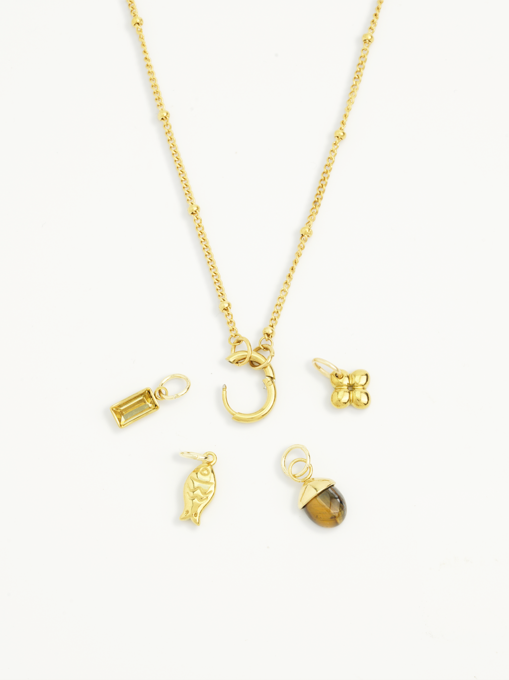 minimalist fish charm everyday wear