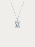 Alix Eternal Brilliance Necklace – Baguette Cut, 925 sterling silver