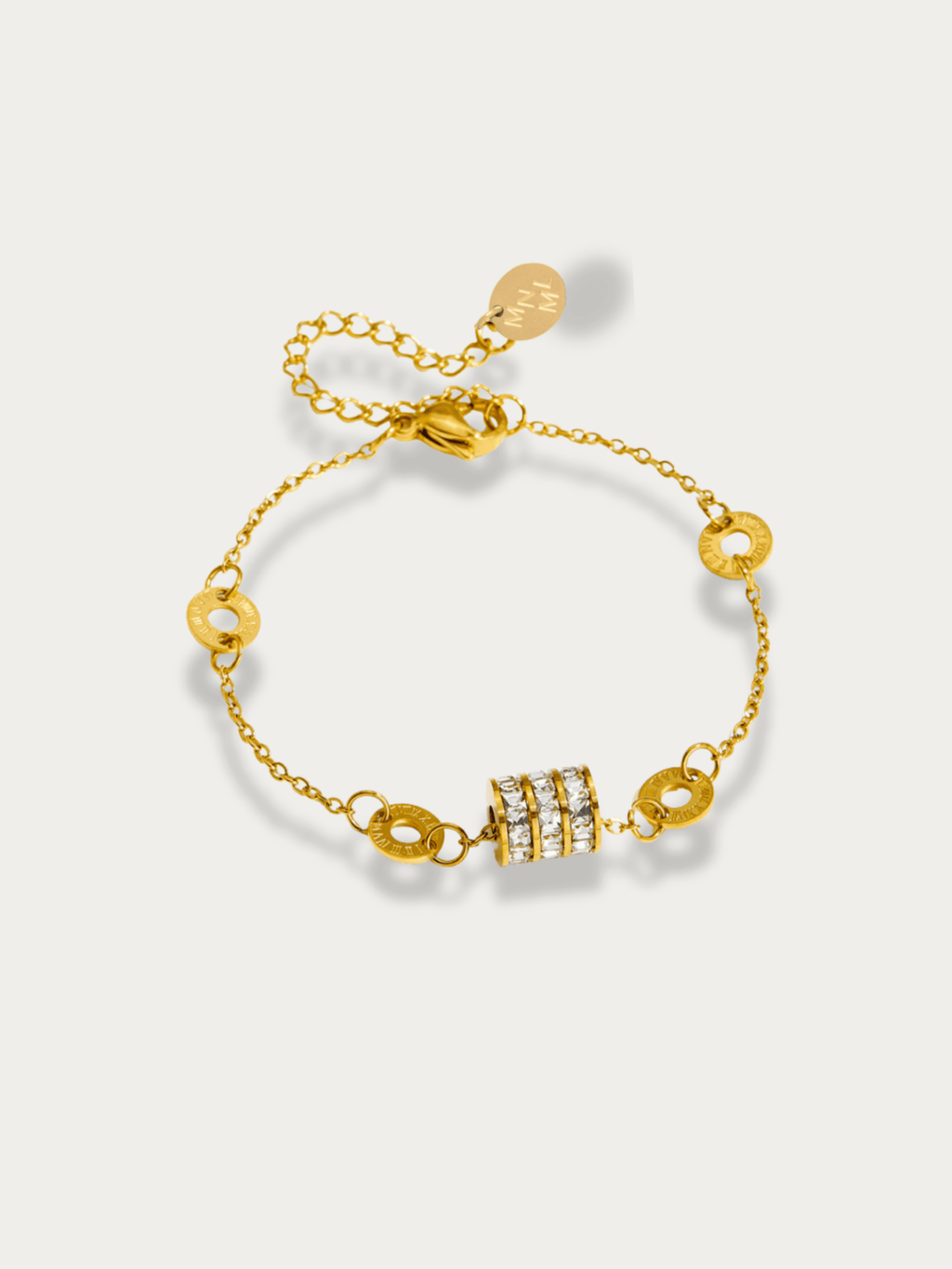 Aurelia Roman Bracelet in Gold titanium