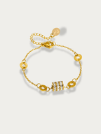 Aurelia Roman Bracelet in Gold titanium