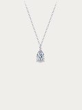 Aurélie Eternal Brilliance Teardrop Necklace in 925 sterling silver