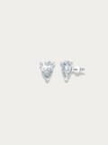 Aurélie Eternal Brilliance Teardrop Stud Earrings in 925 sterling silver 