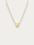 Erina Mini Heart Engravable Necklace in Gold stainless steel 