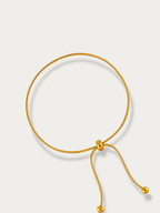 MNML Hope Snake Chain Adjustable Anklet in titanium gold — gold snake chain anklet Malaysia