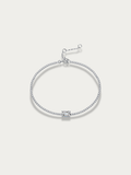 Lumia Emerald 1ct Moissanite Tennis Bracelet in S925 sterling silver