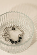 Detail of multi-strand chain on Lunar Chain Fusion Bracelet