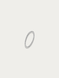 MNML Minimal Lightweight Twist Stack Ring in stainless steel silver— silver twist stack ring Malaysia