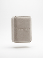 MNML Signature Case closed, showing embossed Minimalist Lab branding 