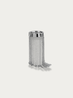 MNML Vanta Fringe Chain Ring in stainless steel silver — front view, fringe chain ring Malaysia
