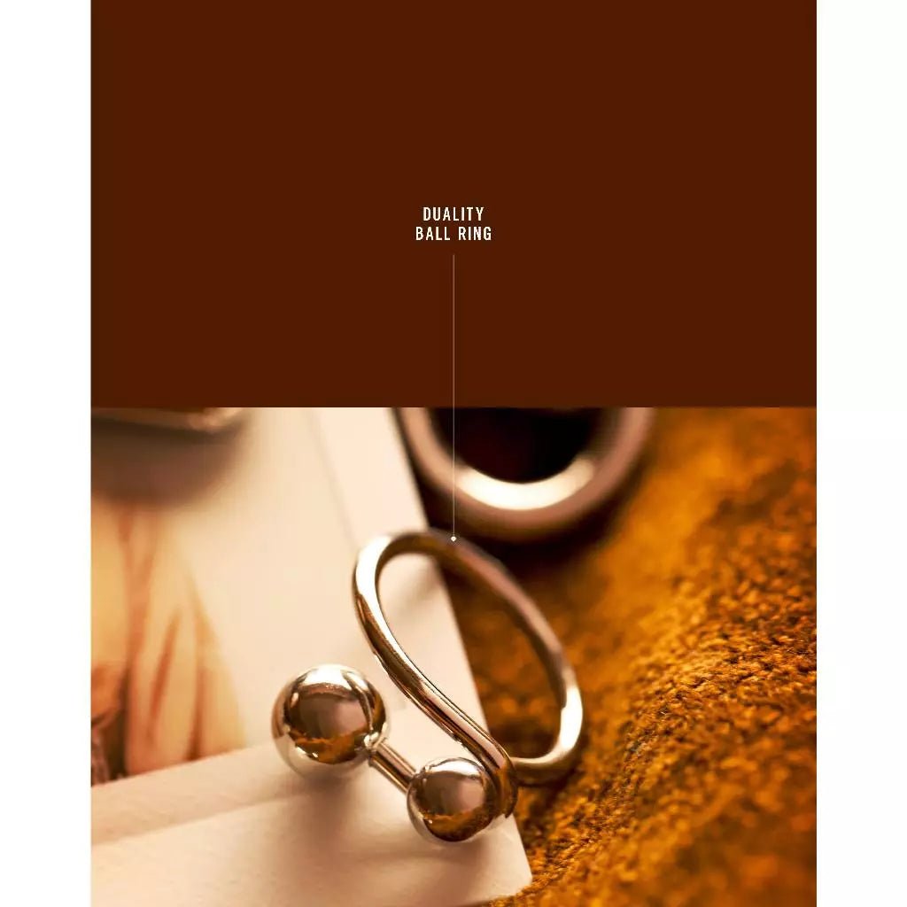 Duality Ball Ring - Minimalist Lab