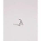 Initial Alphabet Sterling Silver Pendant - Minimalist Lab