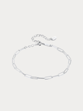 PAPERCLIP Link Sterling Silver Bracelet, studio hero shot