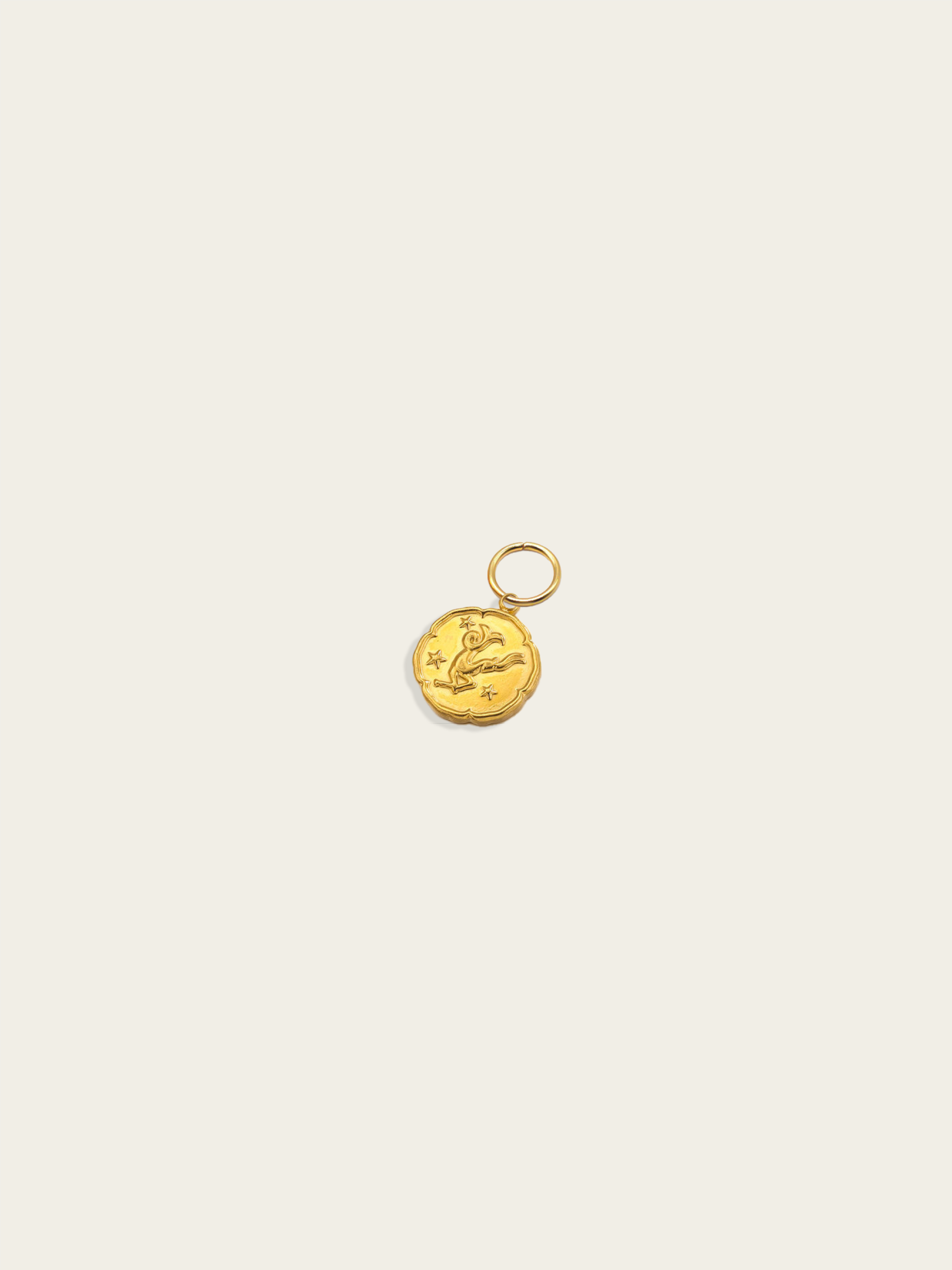 Capricorn zodiac charm personalised engraving Malaysia