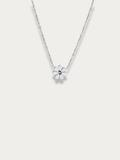 petite daisy necklace titanium malaysia minimalist floral