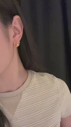 Little Pretzel Stud Earrings