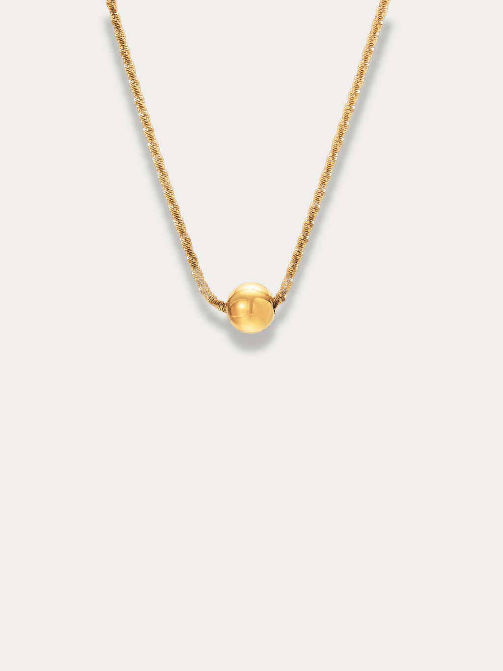 rollie sparkle box chain necklace