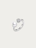 Selene freshwater pearl open ring