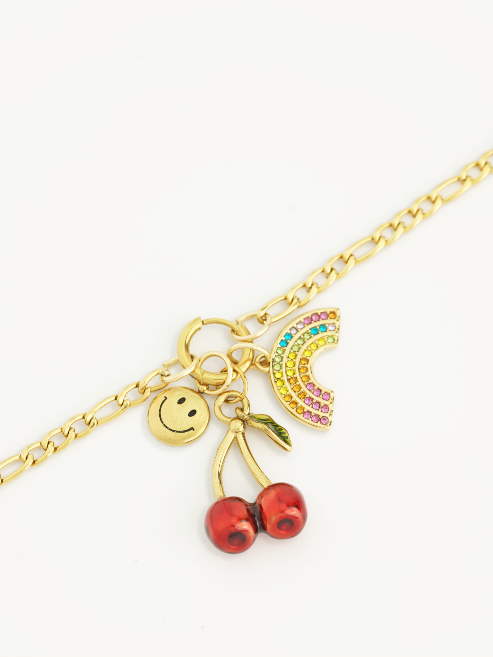 Mini smiley charm for joyful DIY jewellery gifting