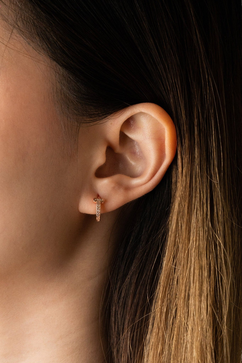TALIA Sterling Silver Ear Hoops - Minimalist Lab