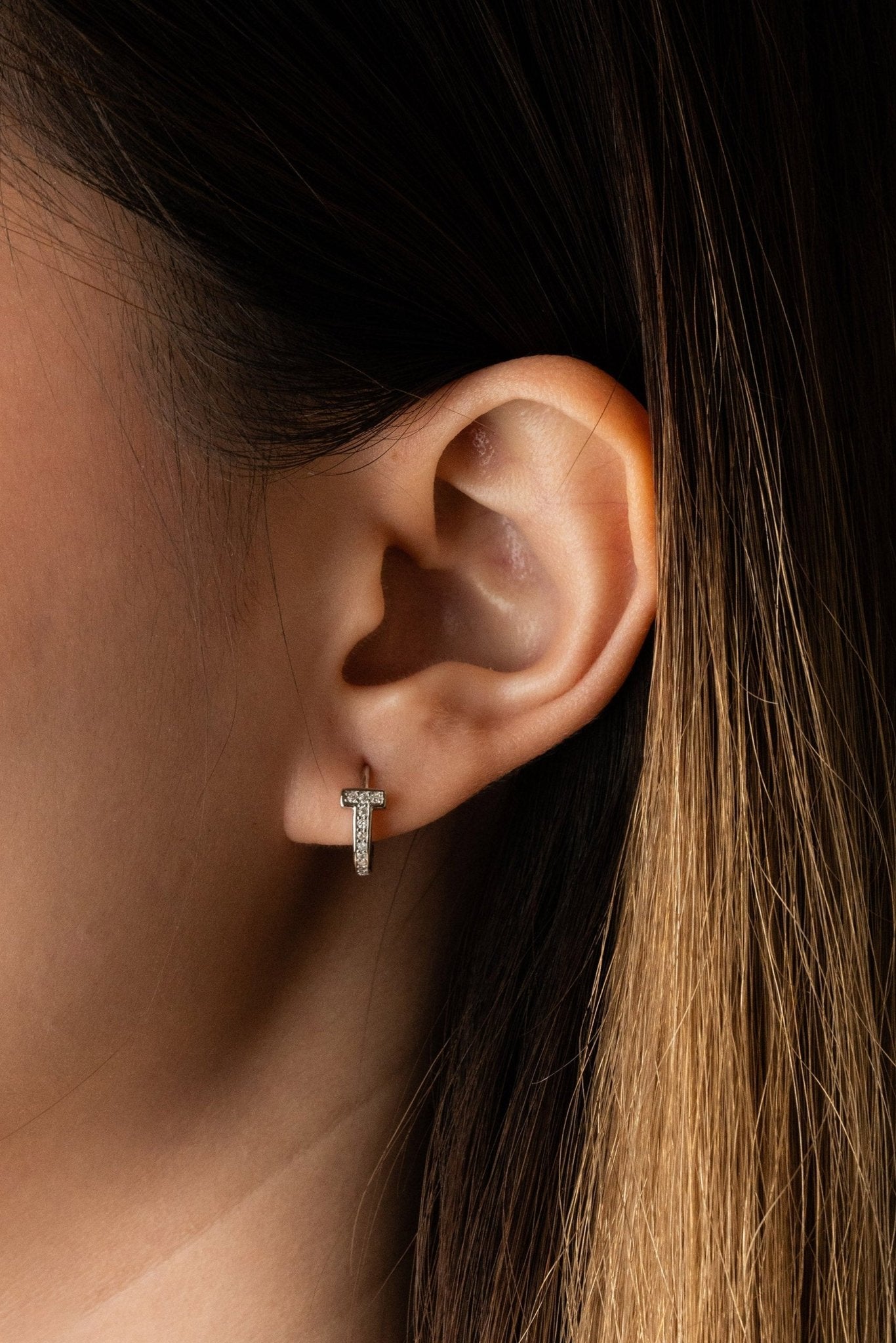 TALIA Sterling Silver Ear Hoops - Minimalist Lab