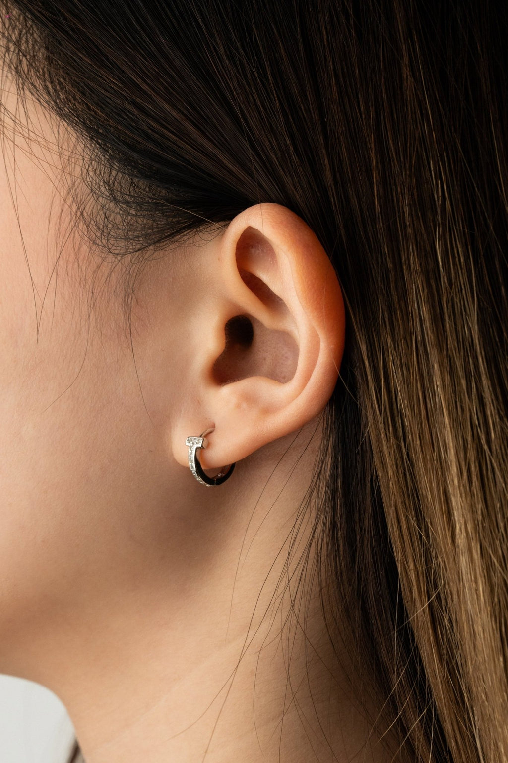 TALIA Sterling Silver Ear Hoops - Minimalist Lab
