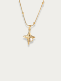 tilly north star cat eye necklace