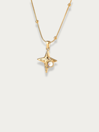 tilly north star cat eye necklace