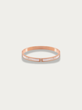 minimalist mother of pearl bangle