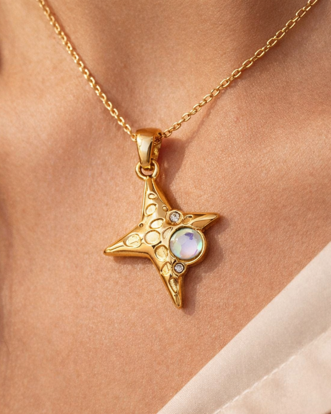waterproof celestial necklace