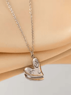 Funky Heart Necklace - Minimalist Lab