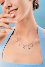 [ONLINE] Personalised Initial Sterling Silver Necklace - Minimalist Lab