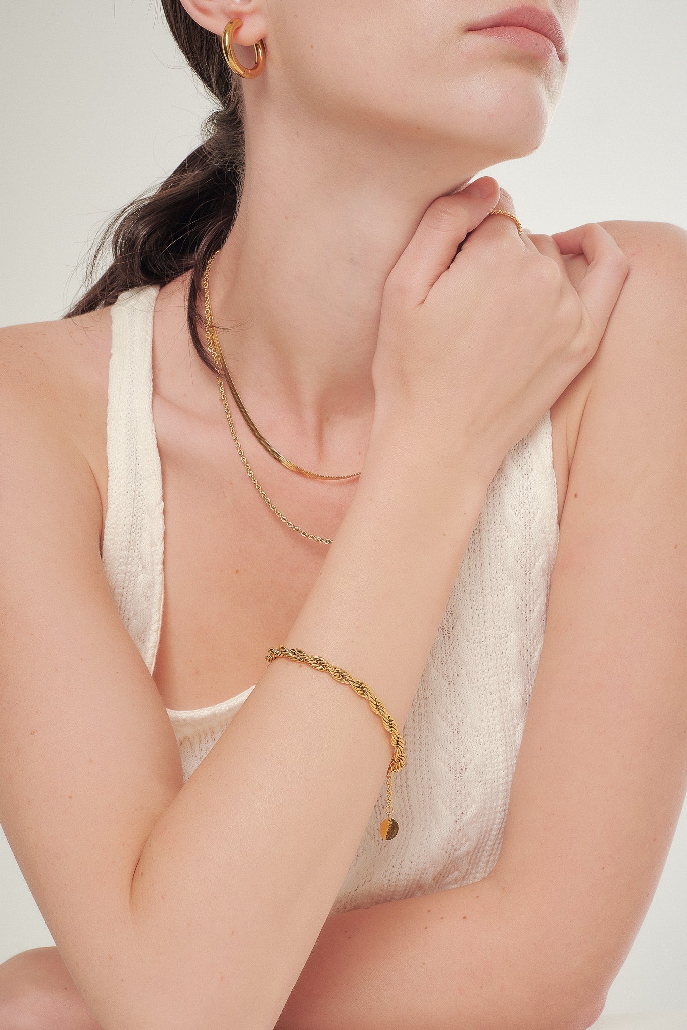 Twist Chain Essential Bracelet - Minimalist Lab