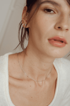 TUBE Sterling Silver Mini Chain - Minimalist Lab