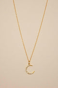 TANYA Night Moon Sterling Silver Necklace - Minimalist Lab