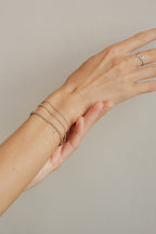 ROLO Round Sterling Silver Bracelet - Minimalist Lab