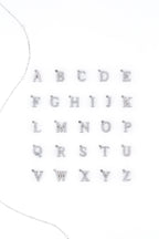 [ONLINE] Personalised Initial Sterling Silver Necklace - Minimalist Lab