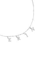 [ONLINE] Personalised Initial Sterling Silver Necklace - Minimalist Lab