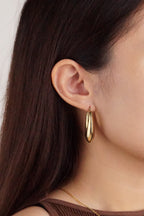 Jayda U - Shaped Hoop Earrings - Minimalist Lab