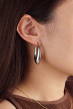 Jayda U - Shaped Hoop Earrings - Minimalist Lab