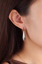 Jayda U - Shaped Hoop Earrings - Minimalist Lab