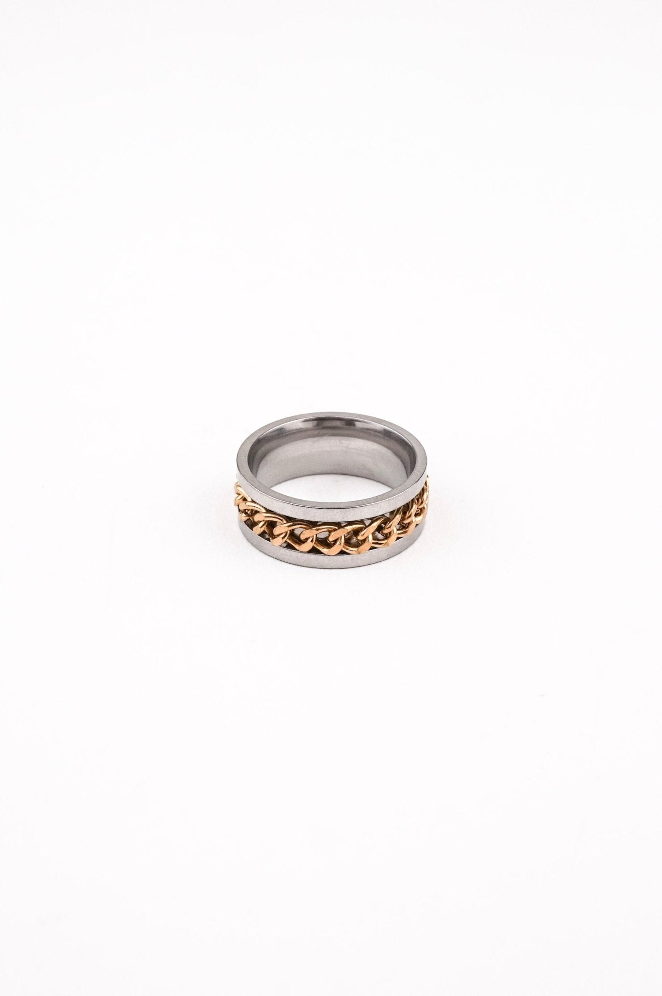 Vine Chain Men Ring - Minimalist Lab