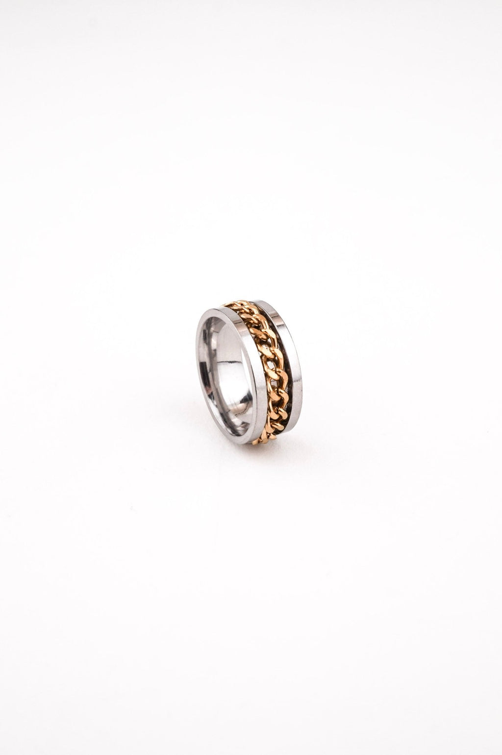 Vine Chain Men Ring - Minimalist Lab