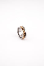 Vine Chain Men Ring - Minimalist Lab