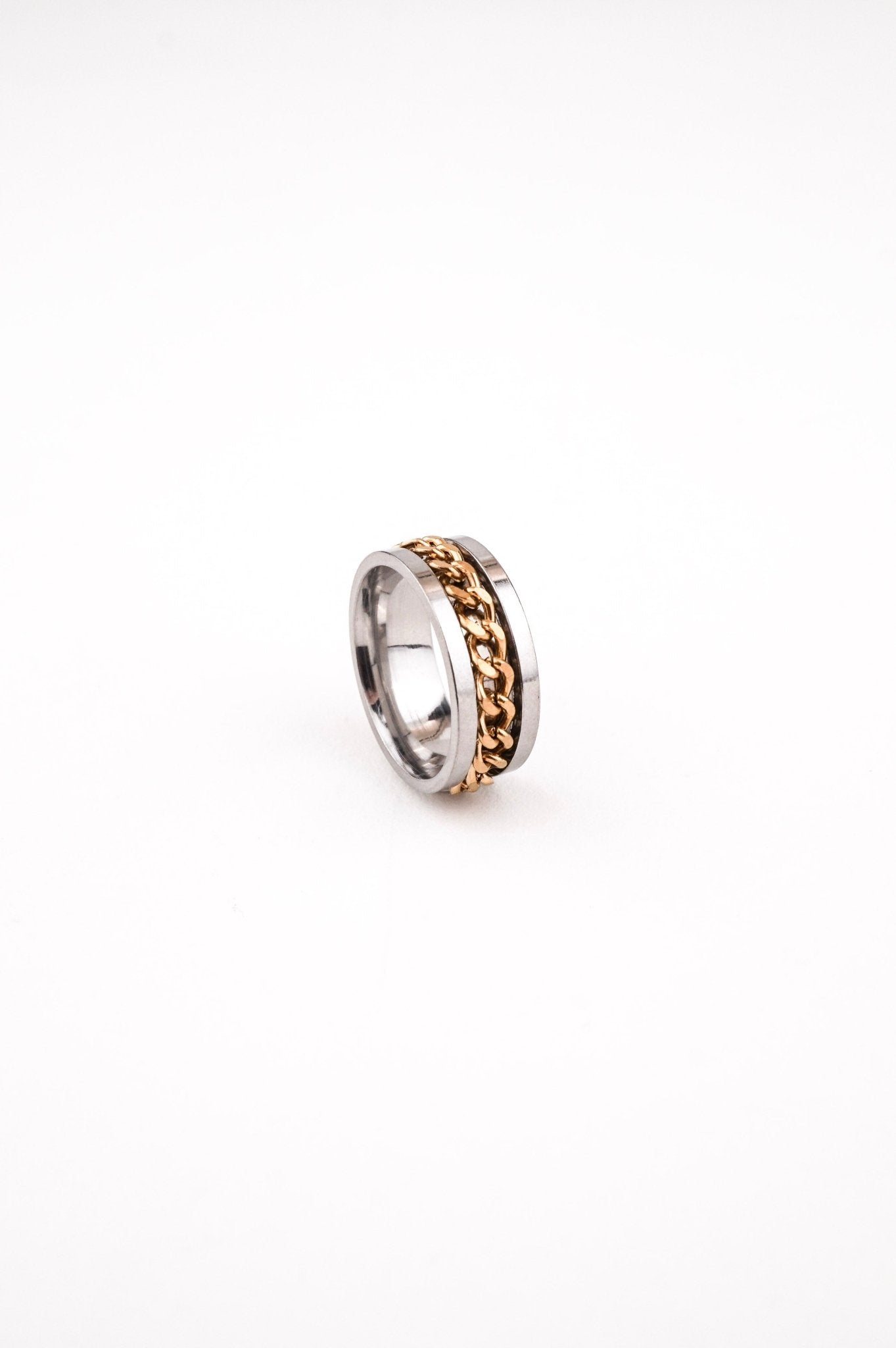 Vine Chain Men Ring - Minimalist Lab