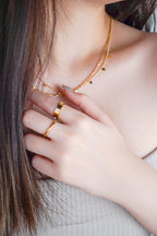 Lenn Diamond Band Ring - Minimalist Lab