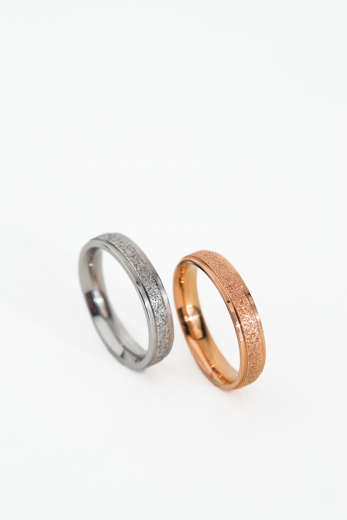 Colette Frosted Matte Ring - Minimalist Lab