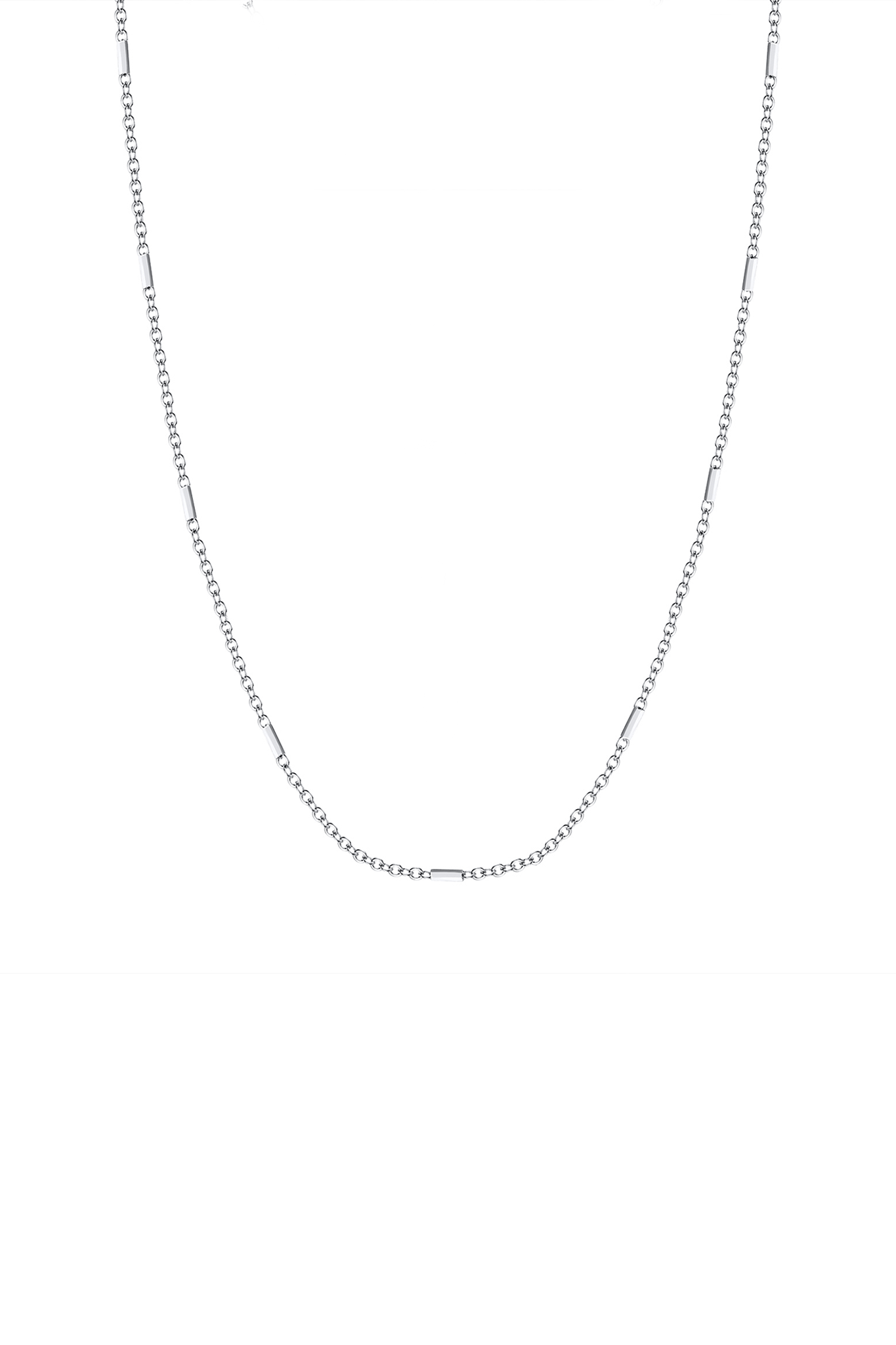 TUBE Sterling Silver Mini Chain - Minimalist Lab