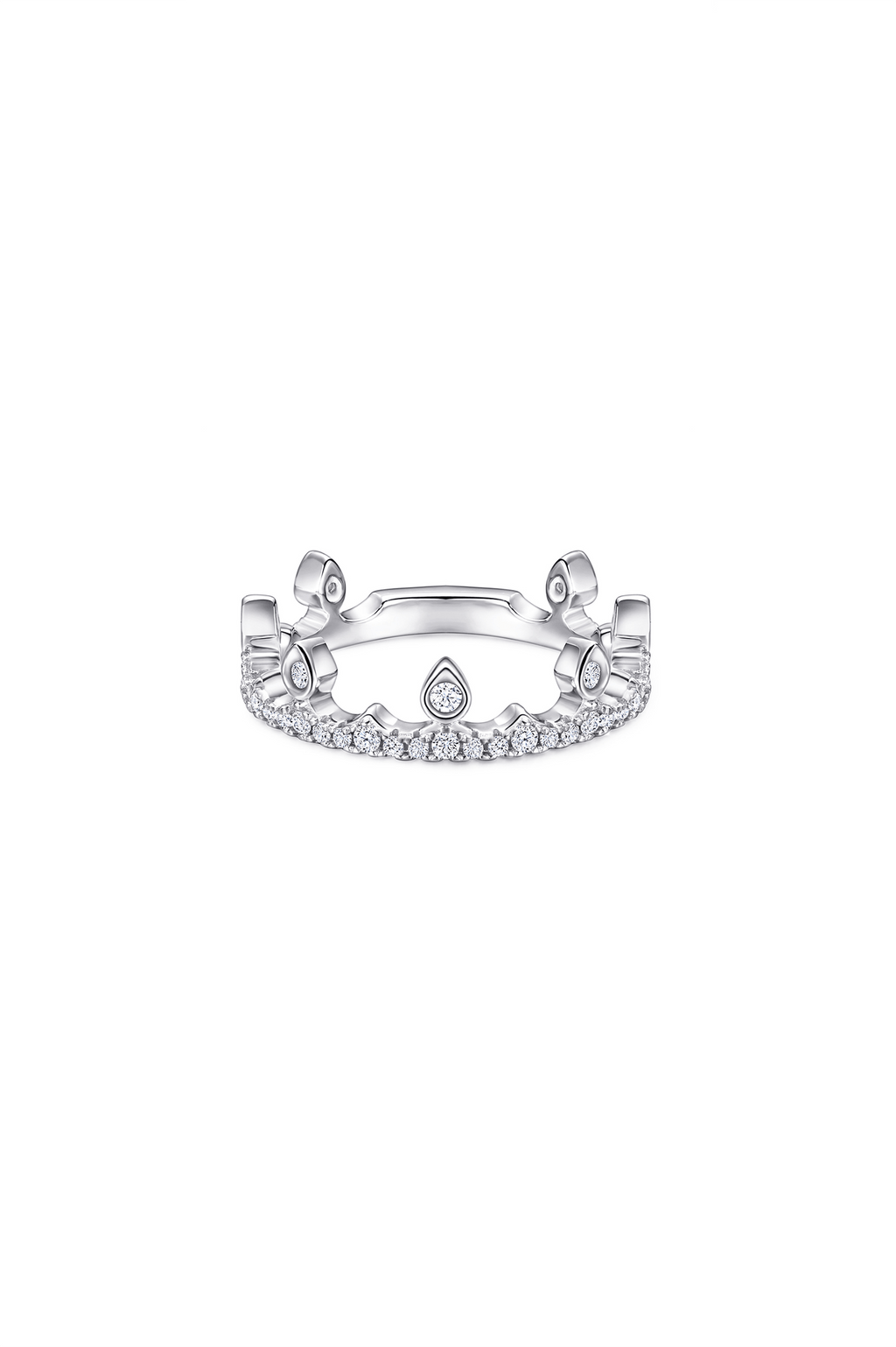 CHARLOTTE Princess Crown MNML LUXE Ring - Minimalist Lab