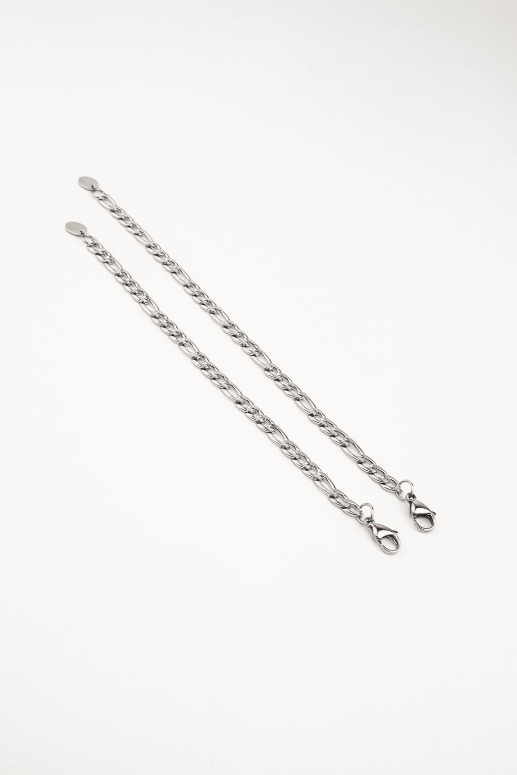 hypoallergenic stainless steel Figaro bracelet
