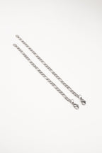 hypoallergenic stainless steel Figaro bracelet